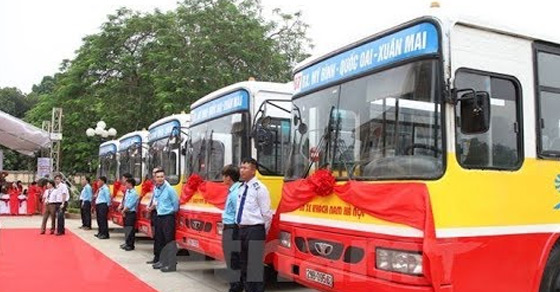 Báo giá quảng cáo trên xe Bus Hà nội năm 2020
