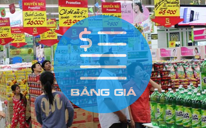 Báo giá quảng cáo trong siêu thị